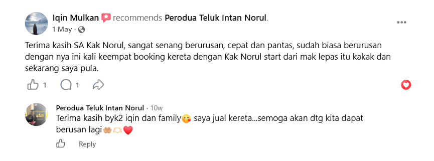 perodua teluk intan